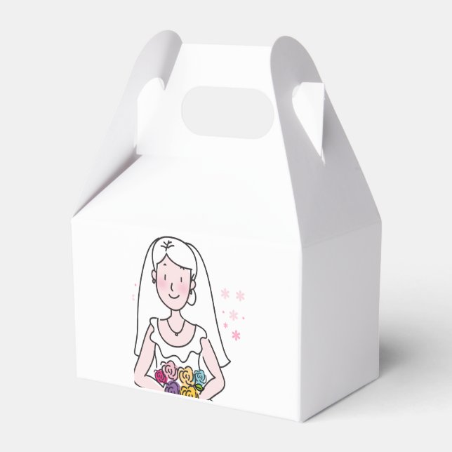 Caixinha De Lembrancinhas O Casamento - Chá de panela (Frente)