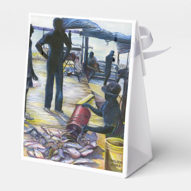 Caixinha De Lembrancinhas O Menu de Hoje, Ilha Harbor (Verso)