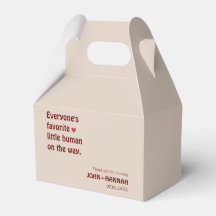 O pequeno humano favorito de todos no chá de frald