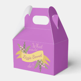 Caixinha De Lembrancinhas O Que Lizzie Bennet Faria? II