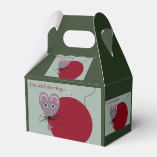Caixinha De Lembrancinhas O Rato de Natal com Ornament ainda está agitado