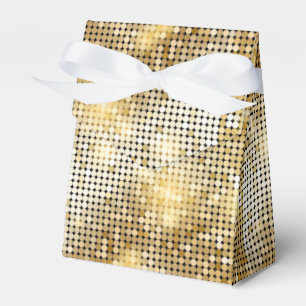 Caixinha De Lembrancinhas O sequin dourado sparkling brilhante brilha bola