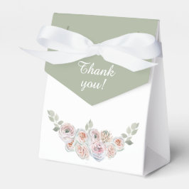 Caixinha De Lembrancinhas Obrigado Floral Favor Box