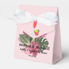 Caixinha De Lembrancinhas Obrigado mimosa de brunch incrivelmente