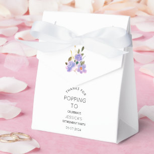 Caixinha De Lembrancinhas Obrigados para População por Parte de Aposentação