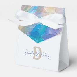 Caixinha De Lembrancinhas Ocean Love Sea Glass Beach Weding