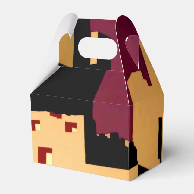 Caixinha De Lembrancinhas Oeste do Sudoeste Pueblo WPA Nacional (Frente)