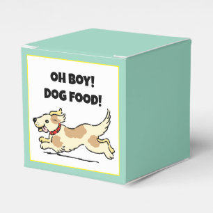 Caixinha De Lembrancinhas Oh Boy Dog Comida Fome Foto de Cartoon
