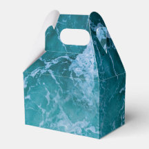 Ondas profundas do oceano azul