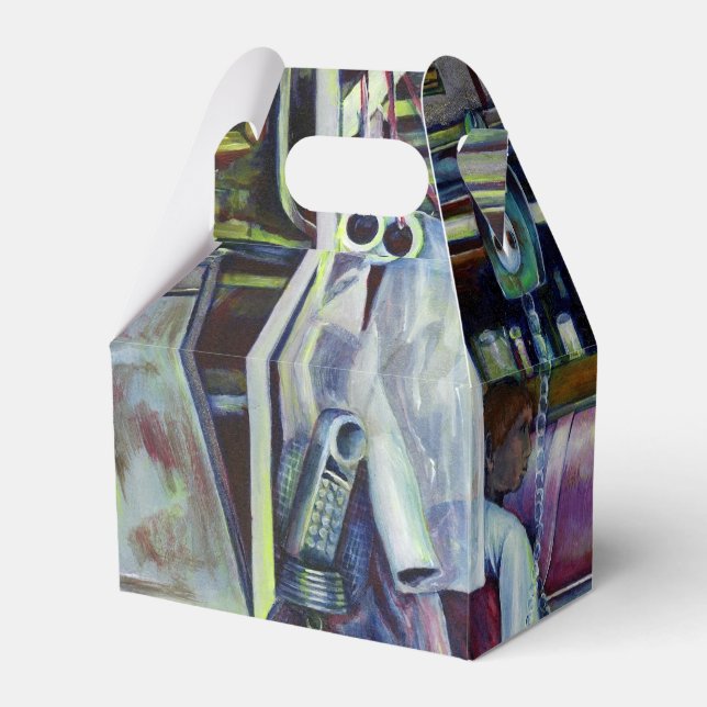 Caixinha De Lembrancinhas Onde está o Cabeça de Peixe? Singapura (Frente)