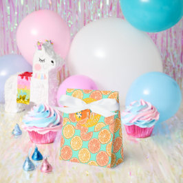 Caixinha De Lembrancinhas Orange Fruthday Blue