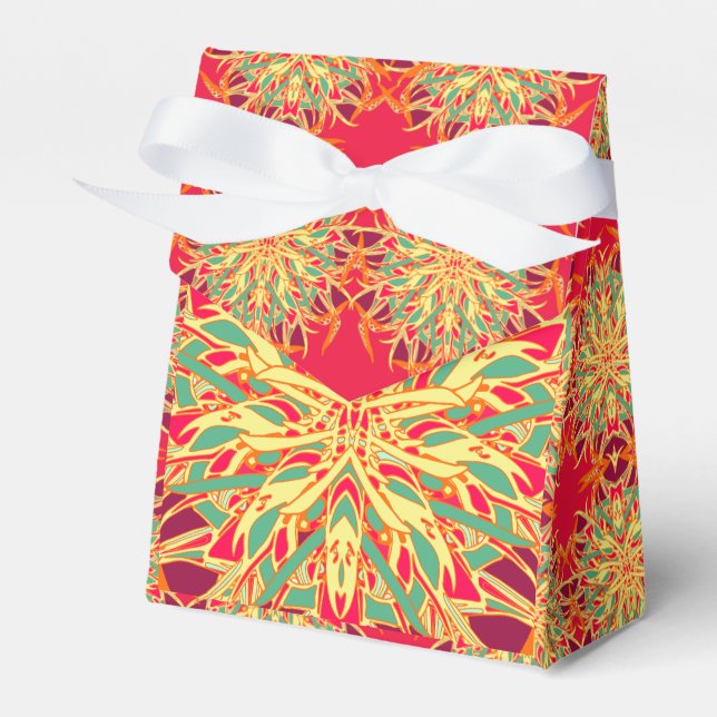 Caixinha De Lembrancinhas Orquídea de Paraíso (Frente)