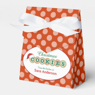 Caixinha De Lembrancinhas Os biscoitos & polvilham o biscoito personalizado