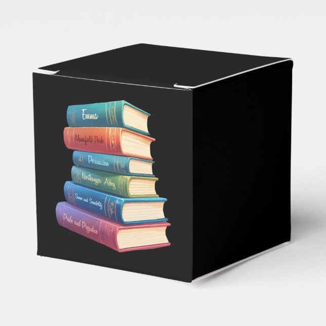 Caixinha De Lembrancinhas Os romances VIII de Jane Austen (Frente)