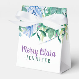 Caixinha De Lembrancinhas Ostara Primavera Greenery Personalizado Equinox