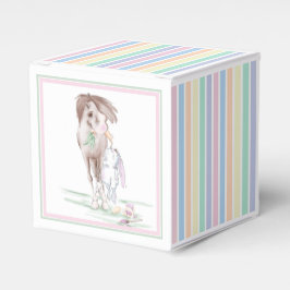 Caixinha De Lembrancinhas Ostergeschenk-Verpackung Pferd und Osterhase