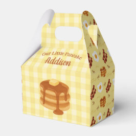 Caixinha De Lembrancinhas Our Little Pancake Baby Shower Brunch Theme