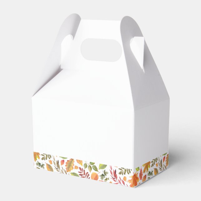 Caixinha De Lembrancinhas outono/outono/Ação de Graças (Frente)