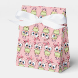 Caixinha De Lembrancinhas Owl Favor Boxes
