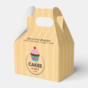 Caixinha De Lembrancinhas Padaria do cupcake