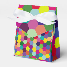 Caixinha De Lembrancinhas Padrão Colorido Moderno - hipster primavera de Mod