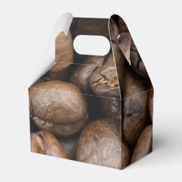 Caixinha De Lembrancinhas Padrão De Bean De Café