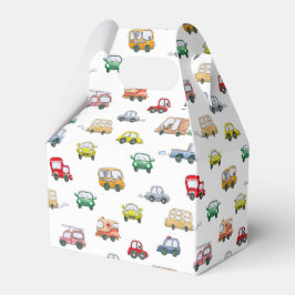 Caixinha De Lembrancinhas Padrão de Carros