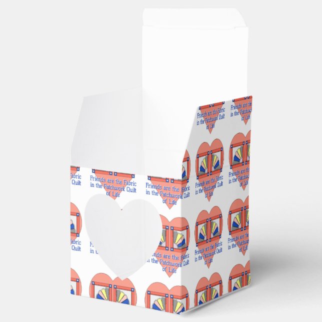 Caixinha De Lembrancinhas Padrão de Filtro de Amigos (Aberto)