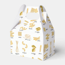 Padrão de Formas e Nomes de Massa Italiana