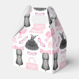 Caixinha De Lembrancinhas Padrão de Moda de Na moda Girly High Heels Chic