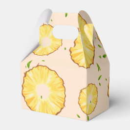 Caixinha De Lembrancinhas Padrão de tendência do abacaxi do SUMER TROPICAL