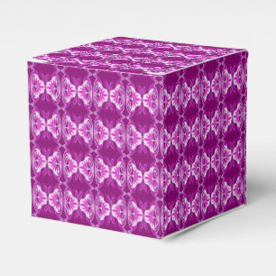Caixinha De Lembrancinhas Padrão de wallpaper Art Deco - roxo profundo e br