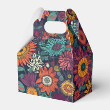 Padrão Floral, Buquê de Flores Coloridas