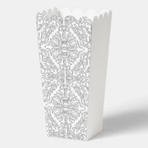Padrão Floral Cinza Minimalista