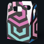 Caixinha De Lembrancinhas Padrão Geométrico de Hexágono<br><div class="desc">Tapete de Carro com Padrão Geométrico de Hexágono</div>