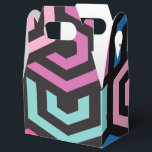 Caixinha De Lembrancinhas Padrão Geométrico de Hexágono<br><div class="desc">Tapete Geométrico de Hexágono para Carro</div>