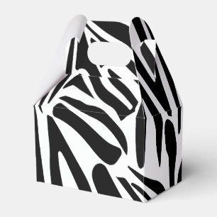 Caixinha De Lembrancinhas Padrão zebra