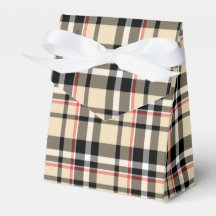 Padrões de Xadrez do Tartan Preto-Branco Vermelho