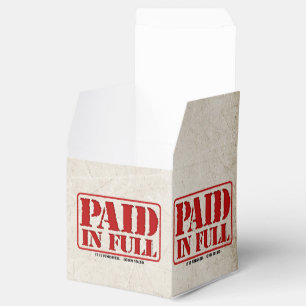 Caixinha De Lembrancinhas Pago em Cheio