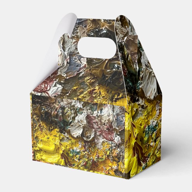 Caixinha De Lembrancinhas Paleta de artistas #1 (Frente)