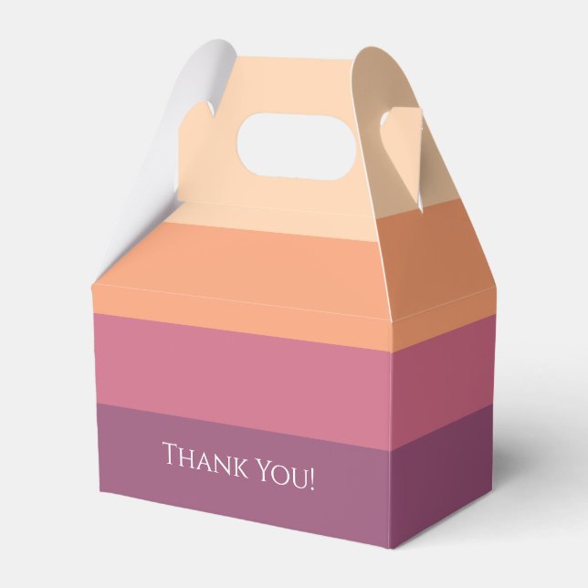 Caixinha De Lembrancinhas Paleta de Colheita- (Frente)