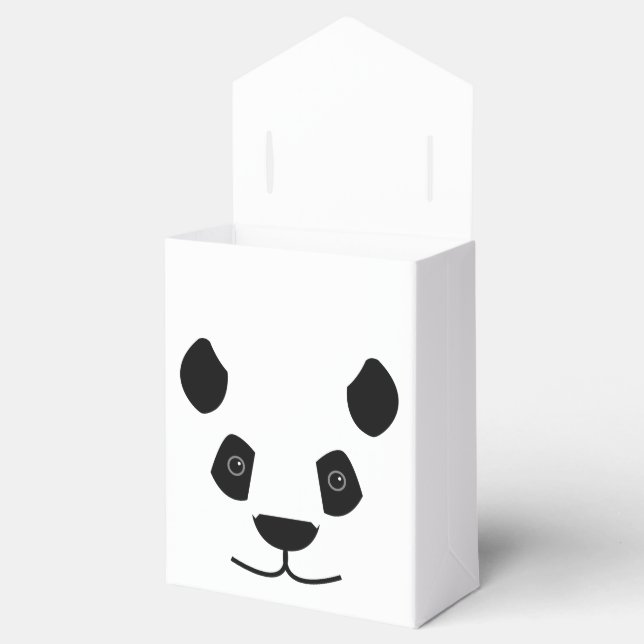 Caixinha De Lembrancinhas Panda (Aberto)