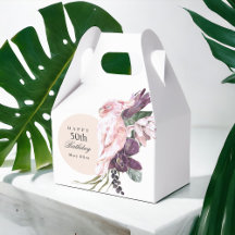 Papagaio Rosa Boho Tropical 50ª Festa de aniversár