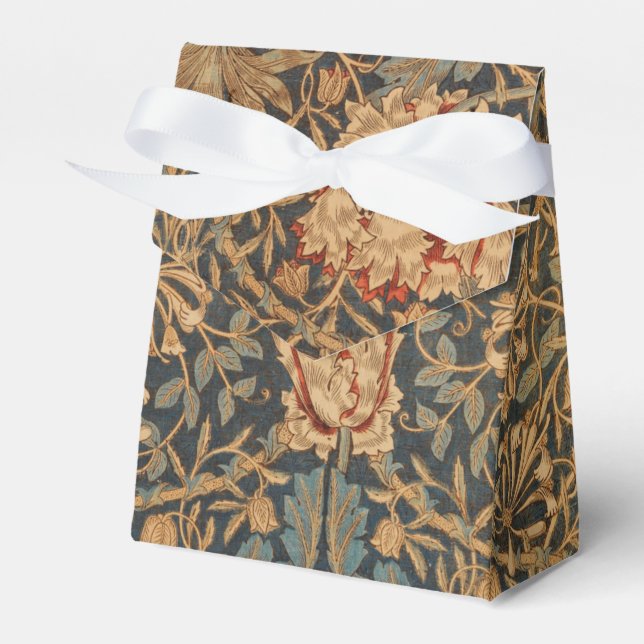 Caixinha De Lembrancinhas Papel de parede rico William Morris Honeysuckle (Frente)