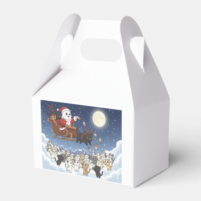 Caixinha De Lembrancinhas Paper&Pukku Merry Christmas! (Frente)