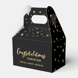 Caixinha De Lembrancinhas Parabéns da classe de graduação personalizada 2024