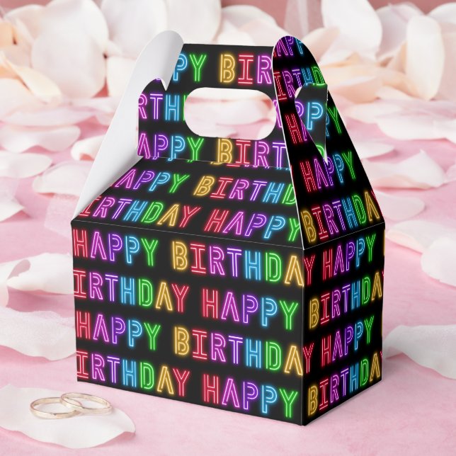 Caixinha De Lembrancinhas Parabéns Padrão (Casamento)