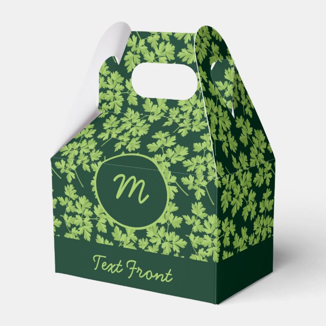 Caixinha De Lembrancinhas Parsley Pattern (Frente)