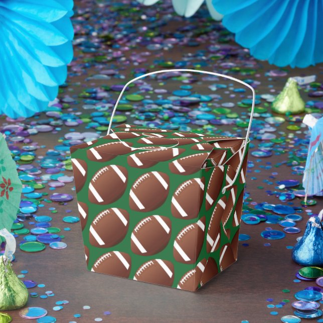 Caixinha De Lembrancinhas Partido da Celebração do Tema de Futebol do "Homec (Festa)