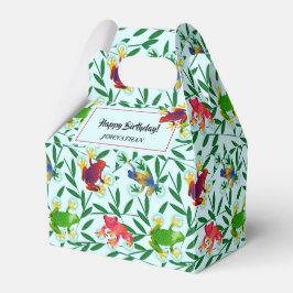 Caixinha De Lembrancinhas Partido da Selva do Sapo Saltador